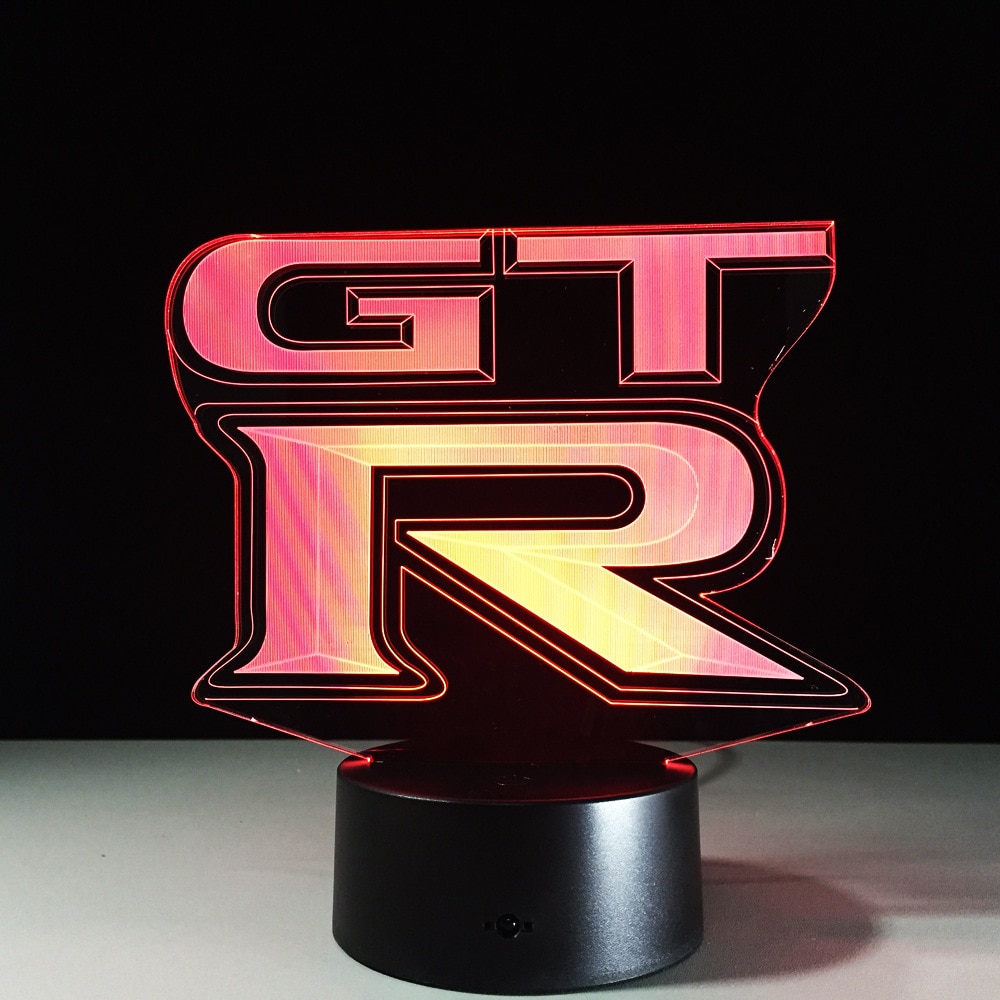 GTR 3D LED Ʈ, ħ 7  ߰  Usb Led ߰ ..
